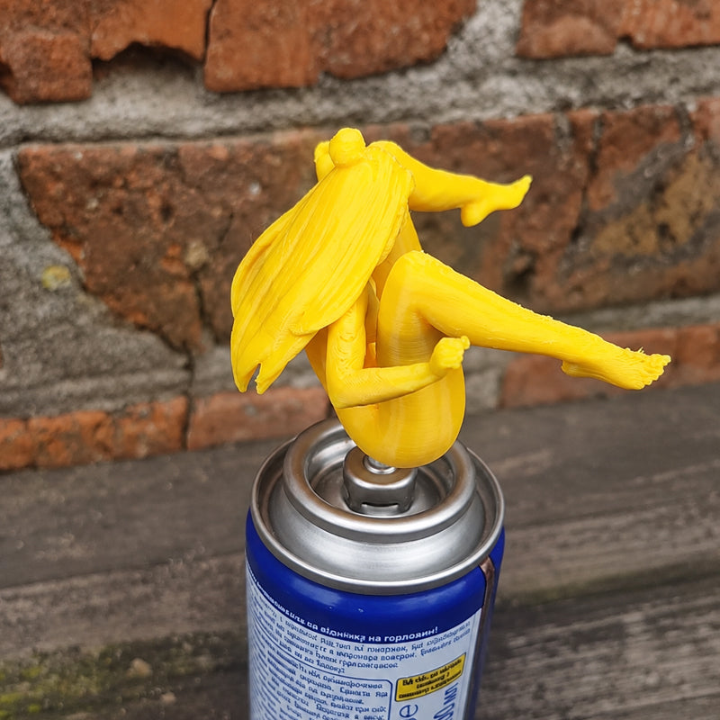 Fun Spray Paint Can Funny Decorative Head
