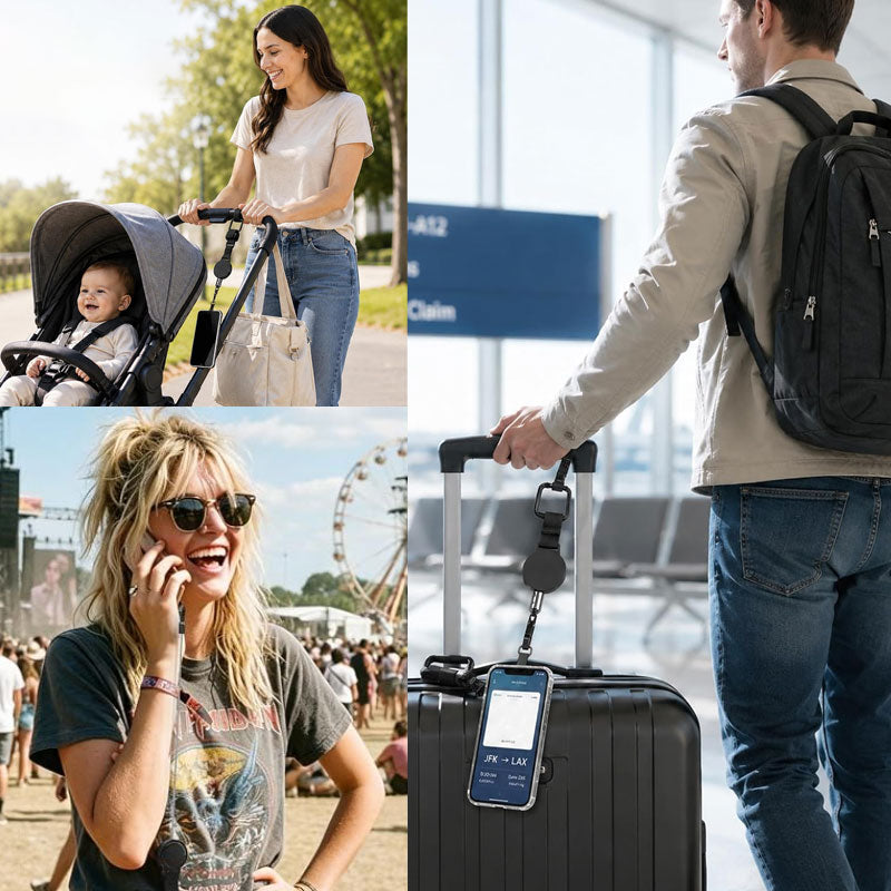 Retractable Anti-Theft Phone Tethe
