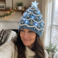 🎄 Beginner‑Friendly Light‑Up Christmas Tree Crochet Hat DIY Kit | Festive Craft Set for New Crocheters