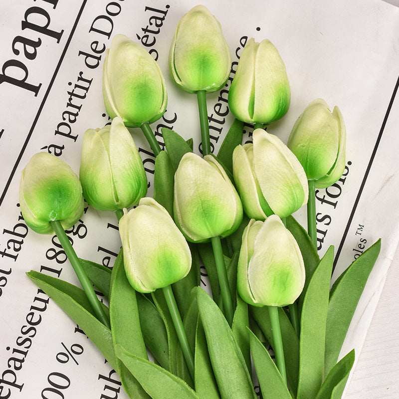 🌷🌷Outdoor artificial tulip flowers（10 pcs）