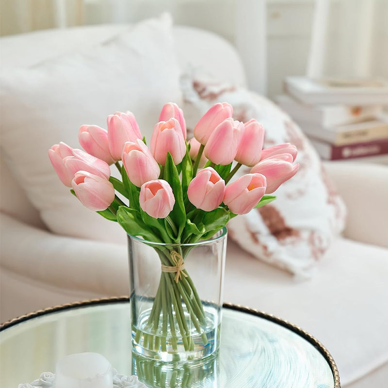 🌷🌷Outdoor artificial tulip flowers（10 pcs）