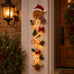 MerryCascade Glowing Christmas Door Hanger