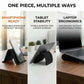 💻📱Flexible Silicone Phone Stand with Aluminum | Foldable Portable Travel Must Have Cellphone Smartphone Folding Mount