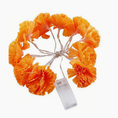 Dahlia-style LED Halloween String Lights