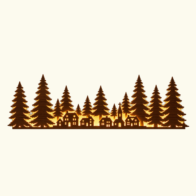 Christmas Glow Wall Silhouette Lights