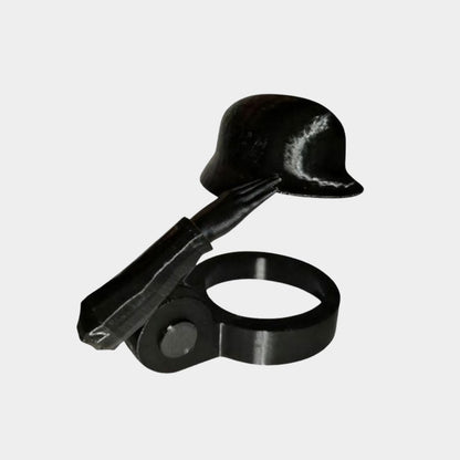 🍻 Soldier Salute Beer Bottle Helmet 🎖️