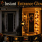 MerryCascade Glowing Christmas Door Hanger