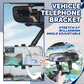 Rearview Mirror Phone Holder for Car - 360° Rotatable and Retractable