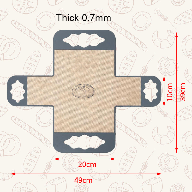 Cross-Shaped Reusable Baking Liner Silicone🍞