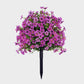 🌸Artificial Eucalyptus and Violet Ground-Insert Floral Decoration