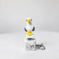 Seagull MINE! Button Keychain-Real Sound & LED Light