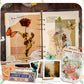 Transparent Dried Flower Bookmarks(40 PCS)