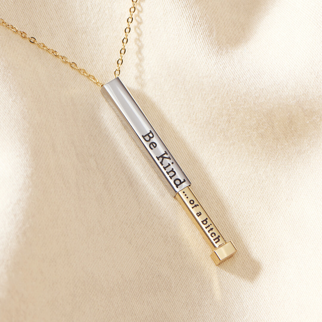 Hidden message necklace