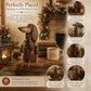 🎄 Vintage Christmas Dachshund Shelf Sitter | Festive Dog Decor