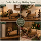 🎄 Wooden Christmas Dachshund Figurine 🐶 Festive Holiday Dog Decor with Scarf