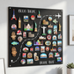 🌎✨Travel Magnet Board - 💕Every Magnet Has a Story. Every Journey Deserves a Place