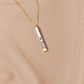 Hidden message necklace