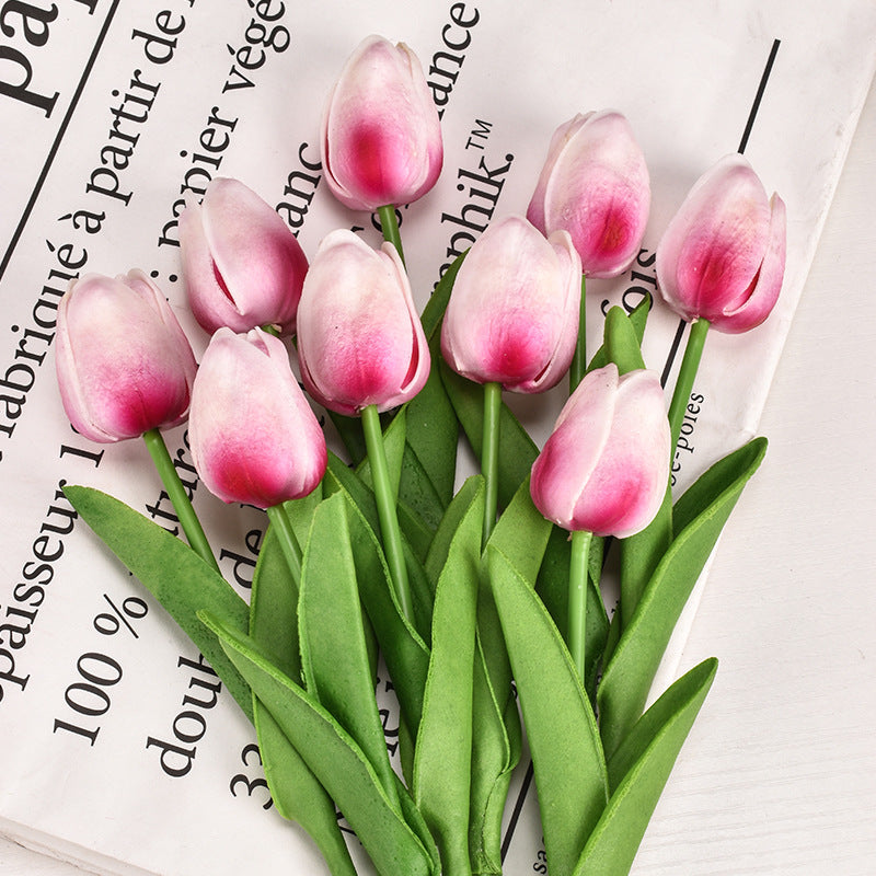 🌷🌷Outdoor artificial tulip flowers（10 pcs）