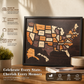 Wooden USA Travel Map Puzzle🧩A Stylish Way to Track Your Journey & Memories