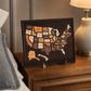 Wooden USA Travel Map Puzzle🧩A Stylish Way to Track Your Journey & Memories