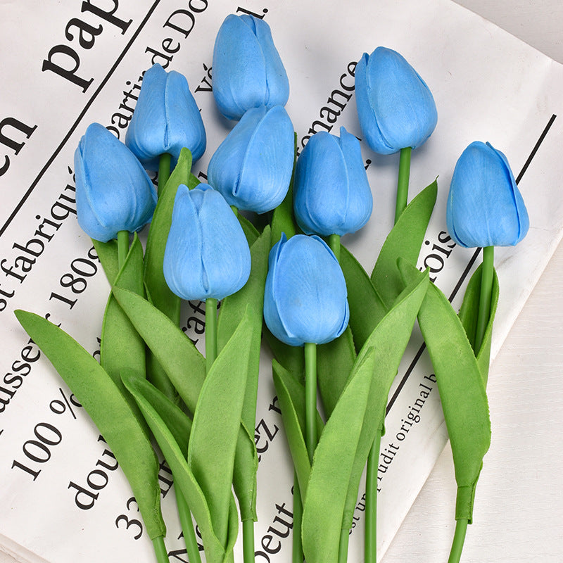 🌷🌷Outdoor artificial tulip flowers（10 pcs）