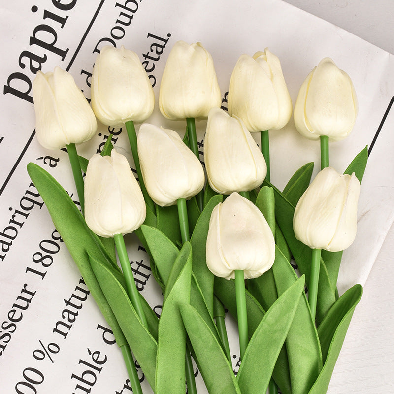 🌷🌷Outdoor artificial tulip flowers（10 pcs）