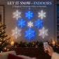 ⏳ Last Day 40% OFF – ❄️ LED Snowflake Wall Lights ✨