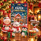 🎄DIY Paper Christmas Craft Kit – 250 Sheets, 5 Festive Themes🌟