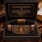 🤴 King of Kings Faith Bracelet – Adjustable Christian Wristband Gift