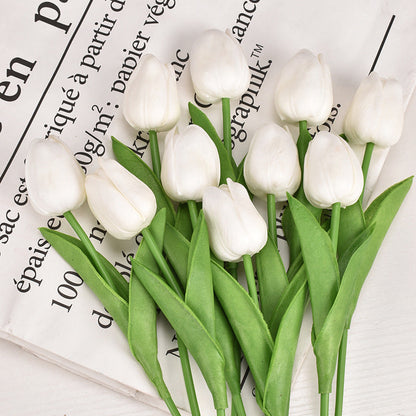 🌷🌷Outdoor artificial tulip flowers（10 pcs）