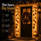 MerryCascade Glowing Christmas Door Hanger