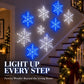 ⏳ Last Day 40% OFF – ❄️ LED Snowflake Wall Lights ✨