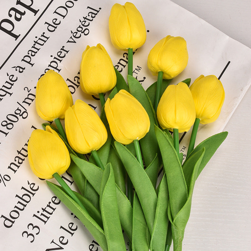🌷🌷Outdoor artificial tulip flowers（10 pcs）