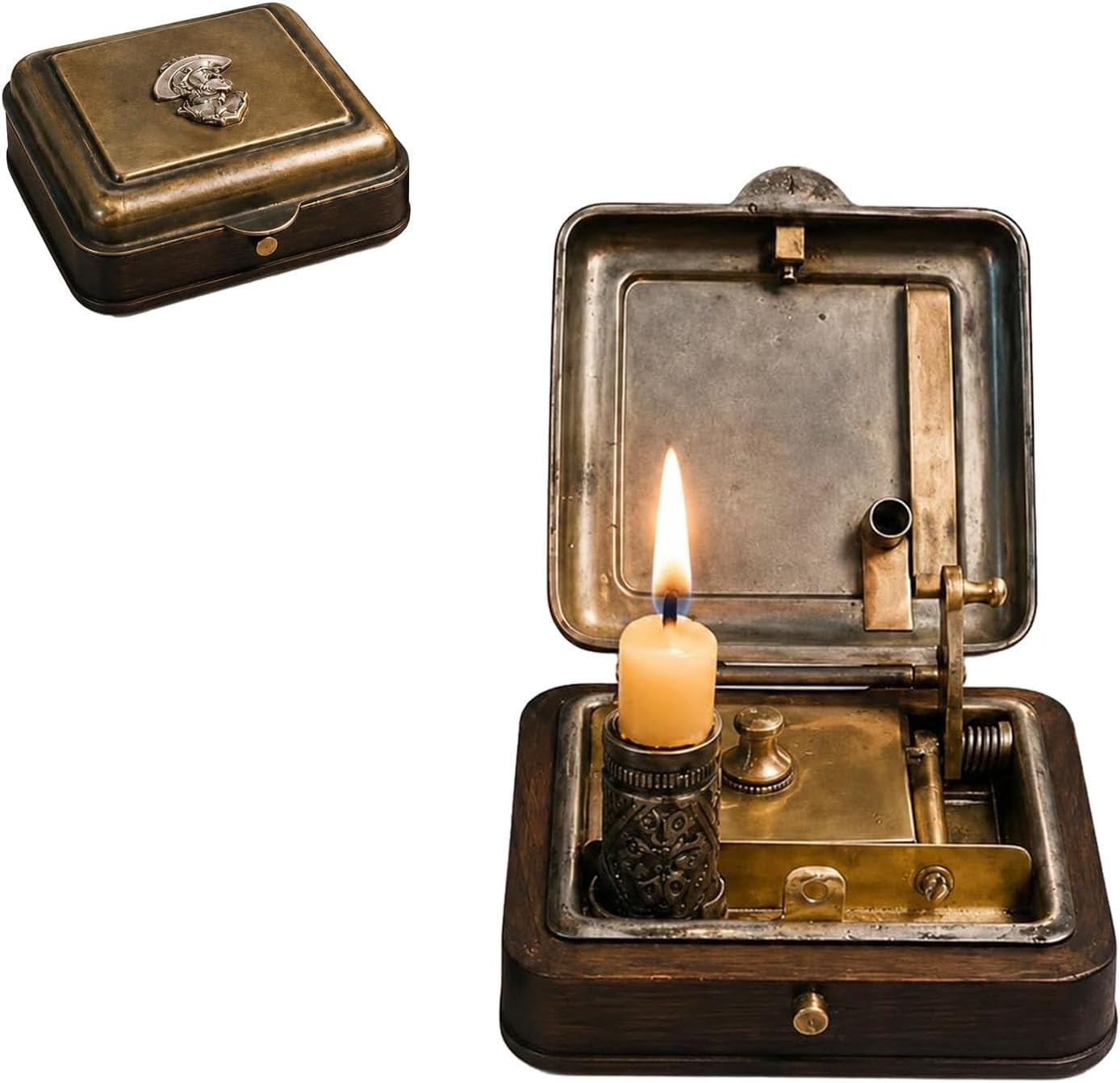 🎁🕯 19th Century Candle Box