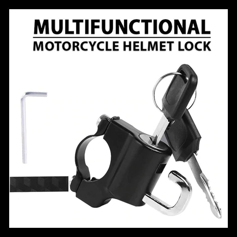 Multifunctional Motorcycle Helmet Lock