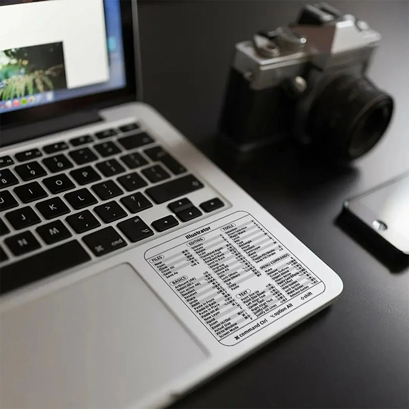 Keyboard Shortcut Stickers (4PCS)