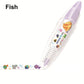 DIY Cute Animals Press Type Decorative Pen🔥Buy More Save More