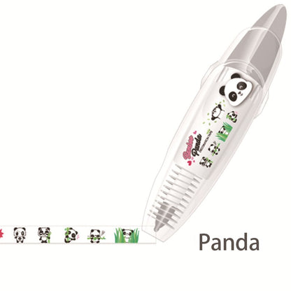 DIY Cute Animals Press Type Decorative Pen🔥Buy More Save More
