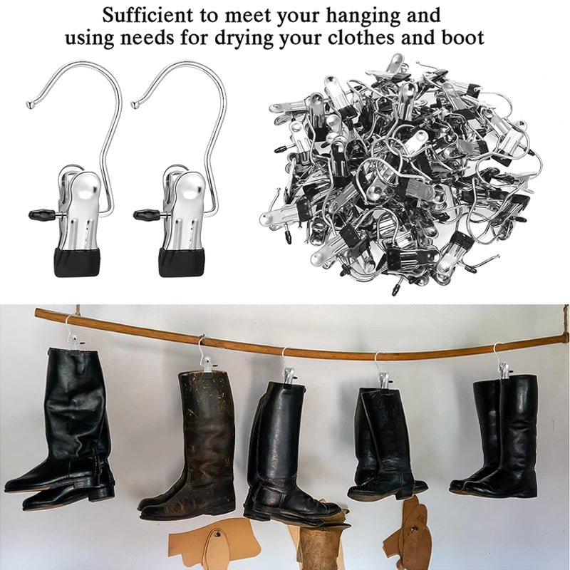 Heavy Duty Hanging Hooks Clips（10 pcs）