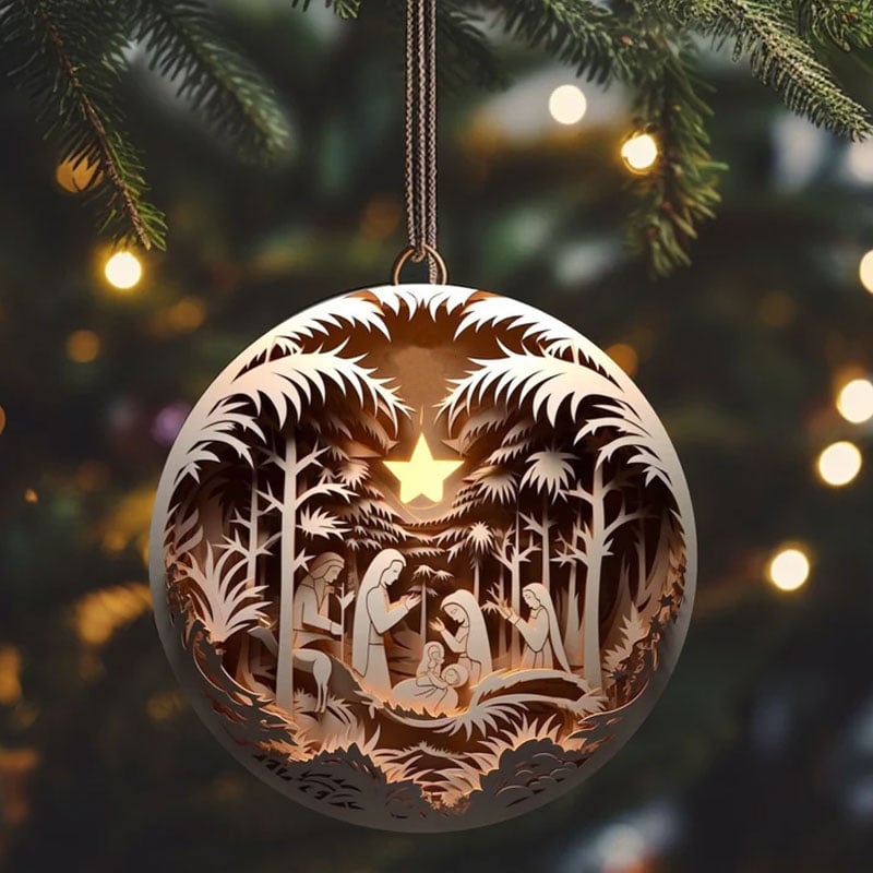 🎄Christmas Promotion-49% OFF🎄Nativity Christmas Ornament