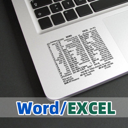 Keyboard Shortcut Stickers (4PCS)