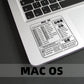 Keyboard Shortcut Stickers (4PCS)